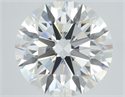 Lab Grown Diamond 1.04 Carats, Round with Ideal Cut, D Color, VS1 Clarity and Certified by IGI