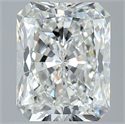 Natural Diamond 1.80 Carats, Radiant with  Cut, G Color, VS2 Clarity and Certified by GIA