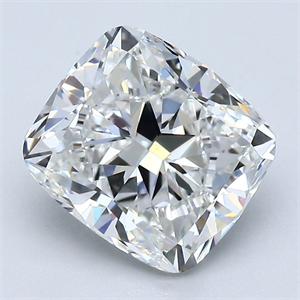 Picture of Natural Diamond 3.01 Carats, Cushion with  Cut, G Color, VS2 Clarity and Certified by GIA