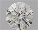 Diamante Natural 0.54 quilates, Redondo , Color I, claridad VVS1 y certificado GIA
