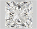 Natural Diamond 0.55 Carats, Princess with  Cut, G Color, VVS1 Clarity and Certified by GIA