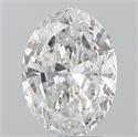 Natural Diamond 2.01 Carats, Oval with  Cut, E Color, SI2 Clarity and Certified by GIA