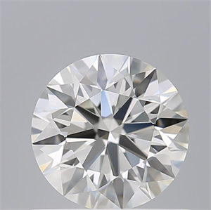 Picture of Natural Diamond 0.75 Carats, Round with Excellent Cut, G Color, IF Clarity and Certified by IGI