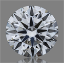 Lab Grown Diamond 1.27 Carats, Round with Ideal Cut, E Color, VS1 Clarity and Certified by IGI