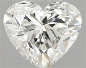 Foto Diamante Natural 0.47 quilates, Corazón , Color I, claridad IF y certificado GIA de