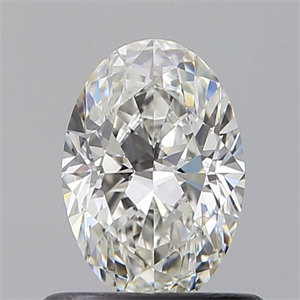 Picture of Natural Diamond 0.60 Carats, Oval with  Cut, G Color, VS1 Clarity and Certified by GIA