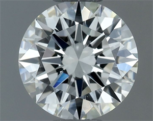 Picture of Natural Diamond 0.50 Carats, Round with Excellent Cut, G Color, VVS2 Clarity and Certified by IGI
