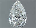 Natural Diamond 1.40 Carats, Pear with  Cut, G Color, SI2 Clarity and Certified by IGI