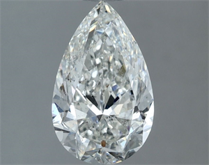 Picture of Natural Diamond 1.40 Carats, Pear with  Cut, G Color, SI2 Clarity and Certified by IGI