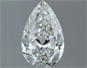Natural Diamond 1.40 Carats, Pear with  Cut, G Color, SI2 Clarity and Certified by IGI