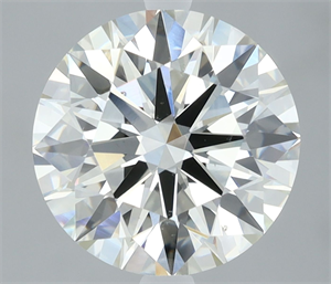Picture of Natural Diamond 3.13 Carats, Round with Excellent Cut, I Color, VS2 Clarity and Certified by IGI