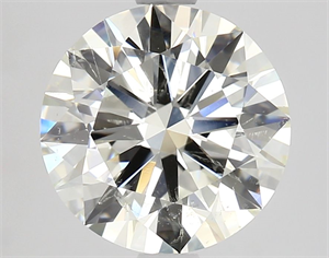 Foto Diamante Natural 2.50 quilates, Redondo , Color L, claridad SI2 y certificado GIA de