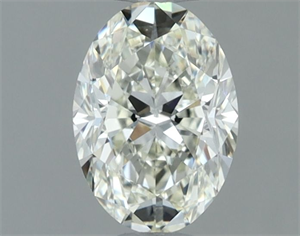Picture of Natural Diamond 0.70 Carats, Oval with  Cut, I Color, VVS1 Clarity and Certified by IGI