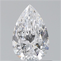 Diamante Natural 0.70 quilates, De pera , Color D, claridad VS1 y certificado GIA