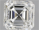 Diamante Natural 1.50 quilates, Esmeralda , Color H, claridad VVS1 y certificado HRD