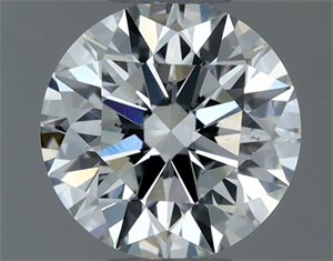Picture of Natural Diamond 0.60 Carats, Round with Excellent Cut, H Color, VS2 Clarity and Certified by GIA