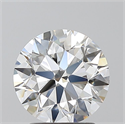 Natural Diamond 2.01 Carats, Round with Excellent Cut, F Color, VS2 Clarity and Certified by GIA