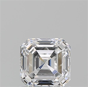 Foto Diamante Natural 1.01 quilates, Asscher , Color D, claridad VVS1 y certificado GIA de