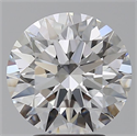 Del inventario de diamantes de laboratorio, 3.28 quilates, Redondo , Color D, claridad VVS2 y certificado IGI