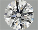 Del inventario de diamantes de laboratorio, 1.47 quilates, Redondo , Color E, claridad VVS2 y certificado IGI