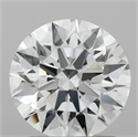 Lab Grown Diamond 1.40 Carats, Round with Ideal Cut, F Color, VVS2 Clarity and Certified by IGI