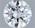 Natural Diamond 0.90 Carats, Round with Very Good Cut, G Color, SI2 Clarity and Certified by GIA
