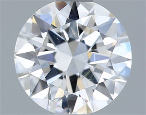 Picture of Natural Diamond 0.90 Carats, Round with Very Good Cut, G Color, SI2 Clarity and Certified by GIA