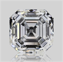 Diamante Natural 1.01 quilates, Asscher , Color E, claridad VVS2 y certificado GIA