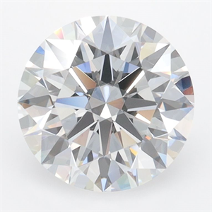 Picture of Lab Grown Diamond 2.58 Carats, Round with Ideal Cut, D Color, IF Clarity and Certified by IGI