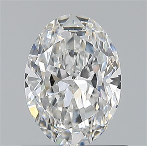Foto Diamante Natural 0.70 quilates, Ovalado , Color E, claridad VS1 y certificado GIA de