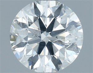 Picture of Natural Diamond 1.00 Carats, Round with Excellent Cut, G Color, I1 Clarity and Certified by GIA