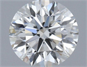 Natural Diamond 0.50 Carats, Round with Excellent Cut, I Color, VVS1 Clarity and Certified by GIA
