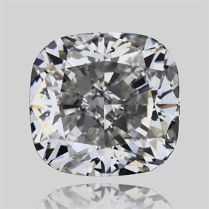 Foto Diamante Natural 0.50 quilates, Del cojín , Color F, claridad VS2 y certificado GIA de