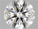 Del inventario de diamantes de laboratorio, 3.73 quilates, Redondo , Color F, claridad VVS2 y certificado IGI