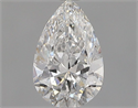 Diamante Natural 0.54 quilates, De pera , Color F, claridad I1 y certificado GIA