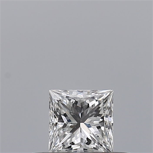 Foto Diamante Natural 0.24 quilates, Princesa , Color D, claridad VVS2 y certificado GIA de