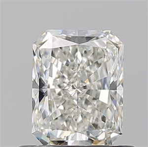 Picture of Natural Diamond 0.71 Carats, Radiant with  Cut, I Color, VVS1 Clarity and Certified by GIA