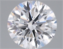 Lab Grown Diamond 3.02 Carats, Round with Ideal Cut, D Color, VVS2 Clarity and Certified by IGI