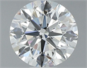Diamante Natural 0.70 quilates, Redondo , Color F, claridad VS1 y certificado GIA