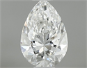 Natural Diamond 0.41 Carats, Pear with  Cut, G Color, VVS1 Clarity and Certified by GIA