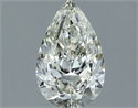 Natural Diamond 1.00 Carats, Pear with  Cut, I Color, SI1 Clarity and Certified by IGI