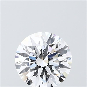Picture of Lab Grown Diamond 1.54 Carats, Round with Excellent Cut, D Color, VS1 Clarity and Certified by IGI