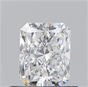 Diamante Natural 0.70 quilates, Radiante , Color E, claridad VVS2 y certificado GIA