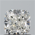 Diamante Natural 0.70 quilates, Del cojín , Color H, claridad VVS1 y certificado GIA