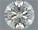 Diamante Natural 0.70 quilates, Redondo , Color J, claridad SI1 y certificado IGI