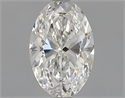 Diamante Natural 0.60 quilates, Ovalado , Color F, claridad VVS2 y certificado GIA