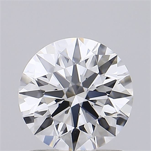 Picture of Lab Grown Diamond 1.06 Carats, Round with Ideal Cut, D Color, VVS1 Clarity and Certified by IGI