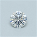 Diamante Natural 0.45 quilates, Redondo , Color F, claridad SI2 y certificado GIA