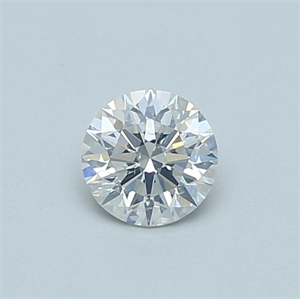 Foto Diamante Natural 0.45 quilates, Redondo , Color F, claridad SI2 y certificado GIA de