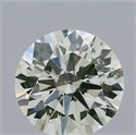 Diamante Natural 0.55 quilates, Redondo , Color J, claridad SI2 y certificado IGI